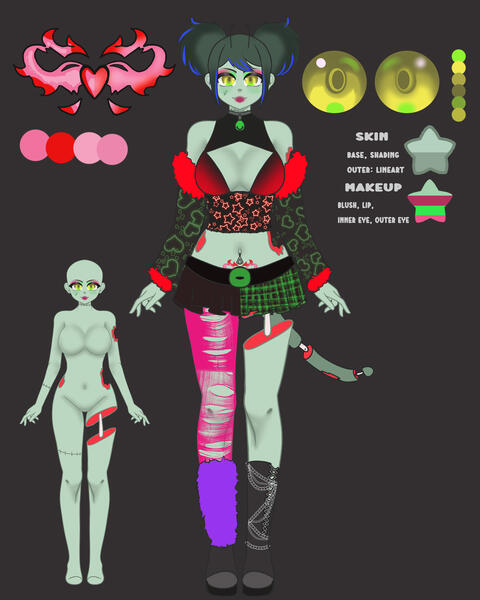 Yuna Succubi zombi